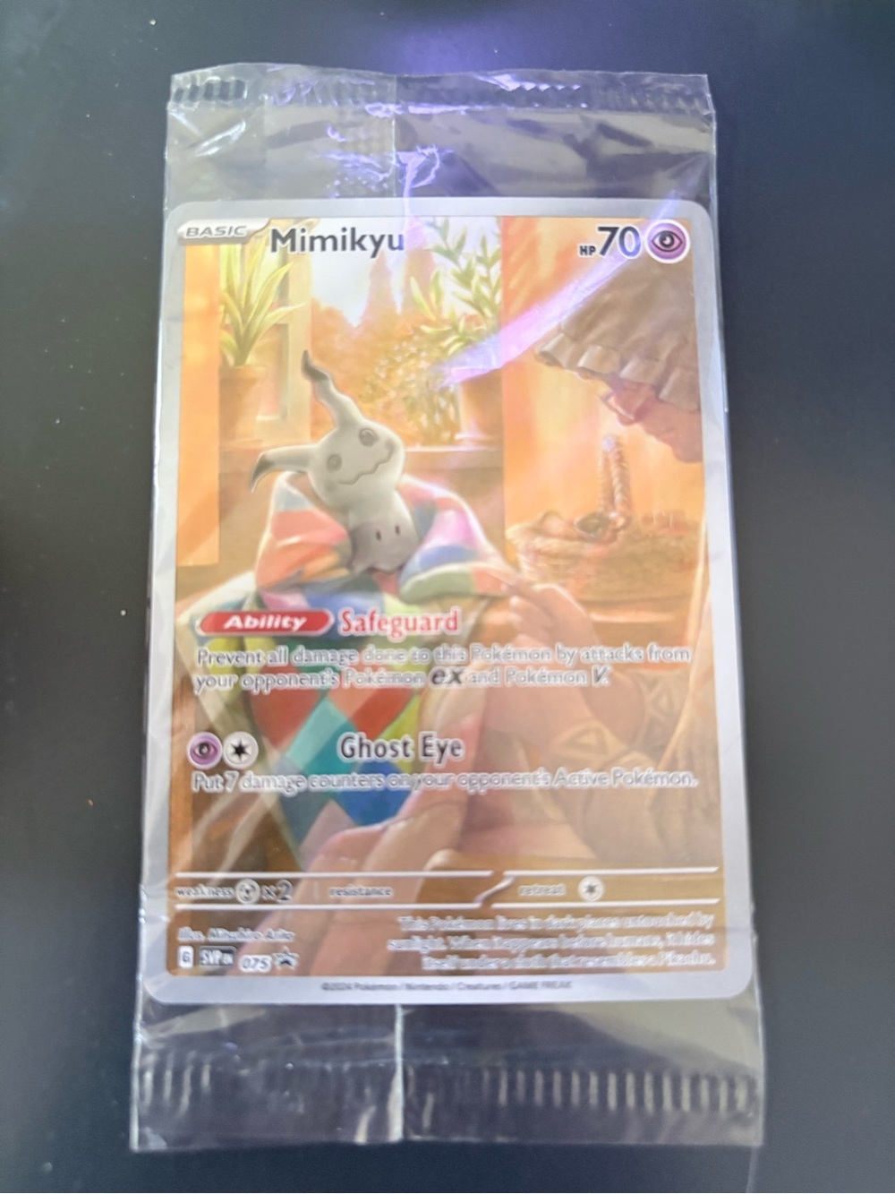Pokemon Card (sealed) - Mimikyu - 075 - SV: Scarlet & Violet Promo Cards (SVP)